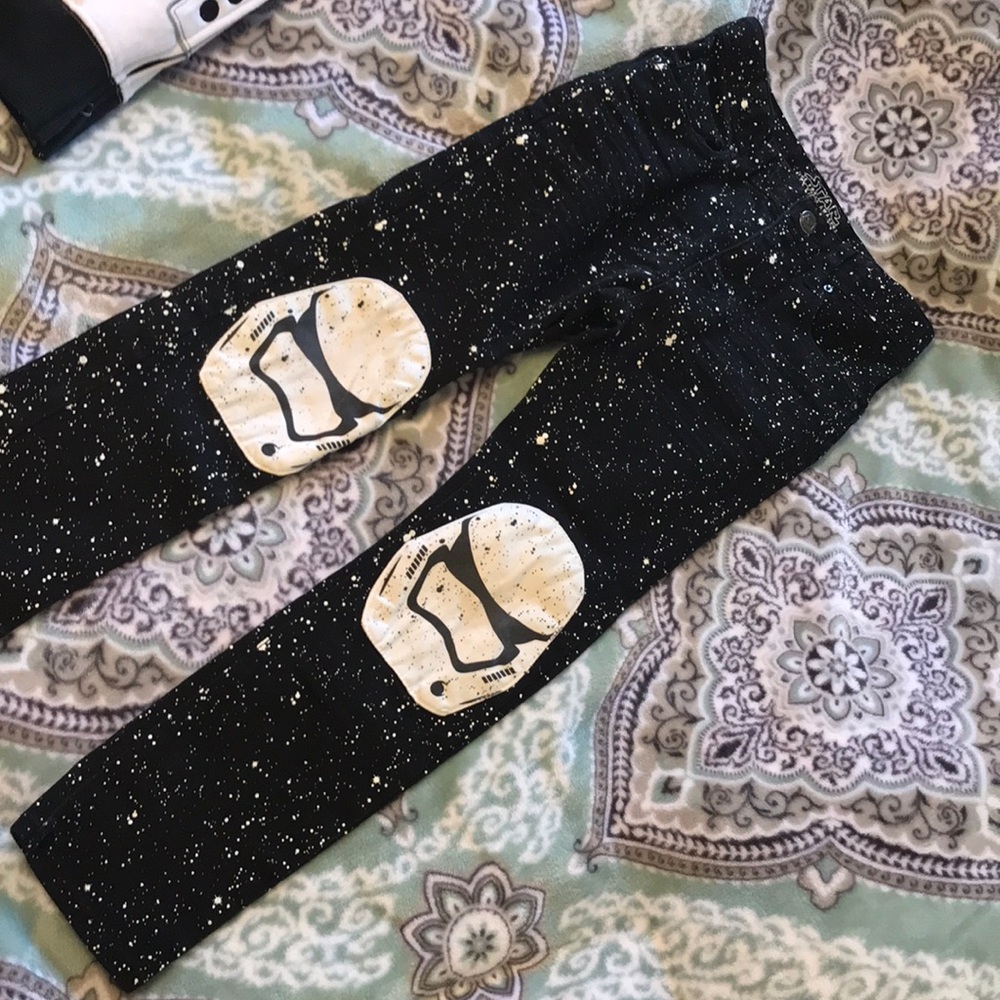 Boys H&M Star Wars skinny jeans size 6/7